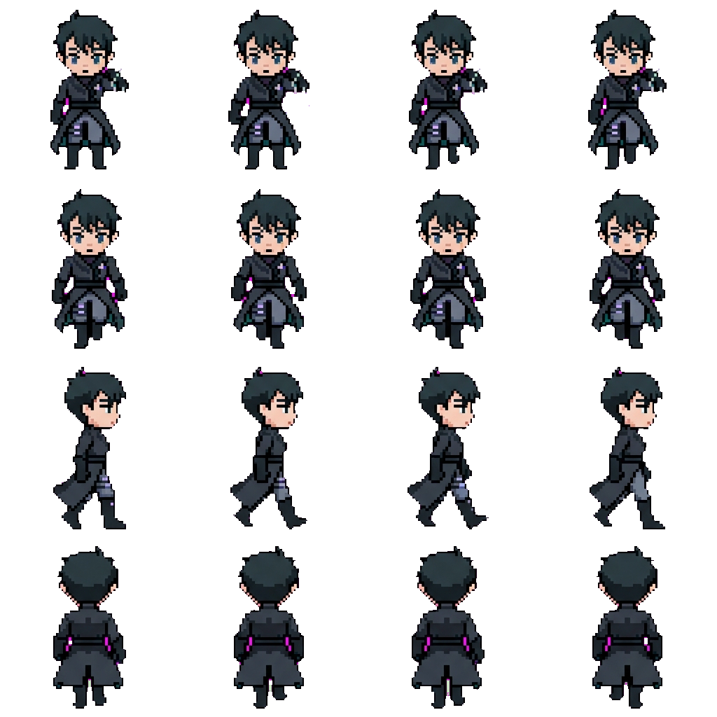 Ivan✌︎( •͈ ᗜ•͈ )✌︎ movement sprite