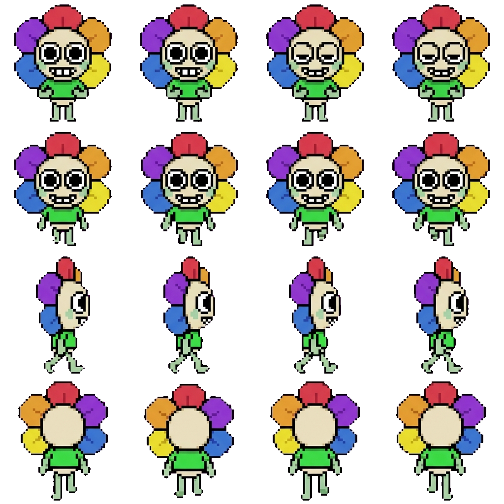 Dandy movement sprite