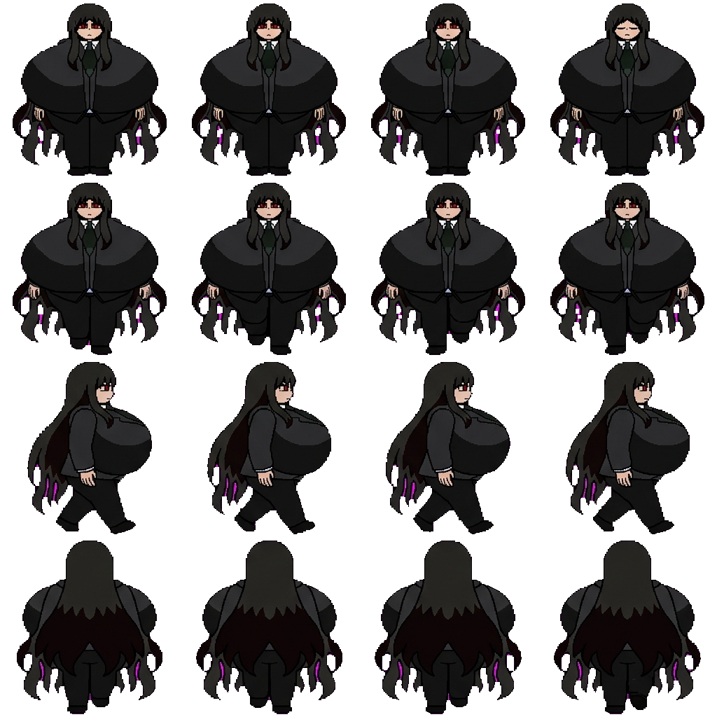 Izuru Kamakura movement sprite