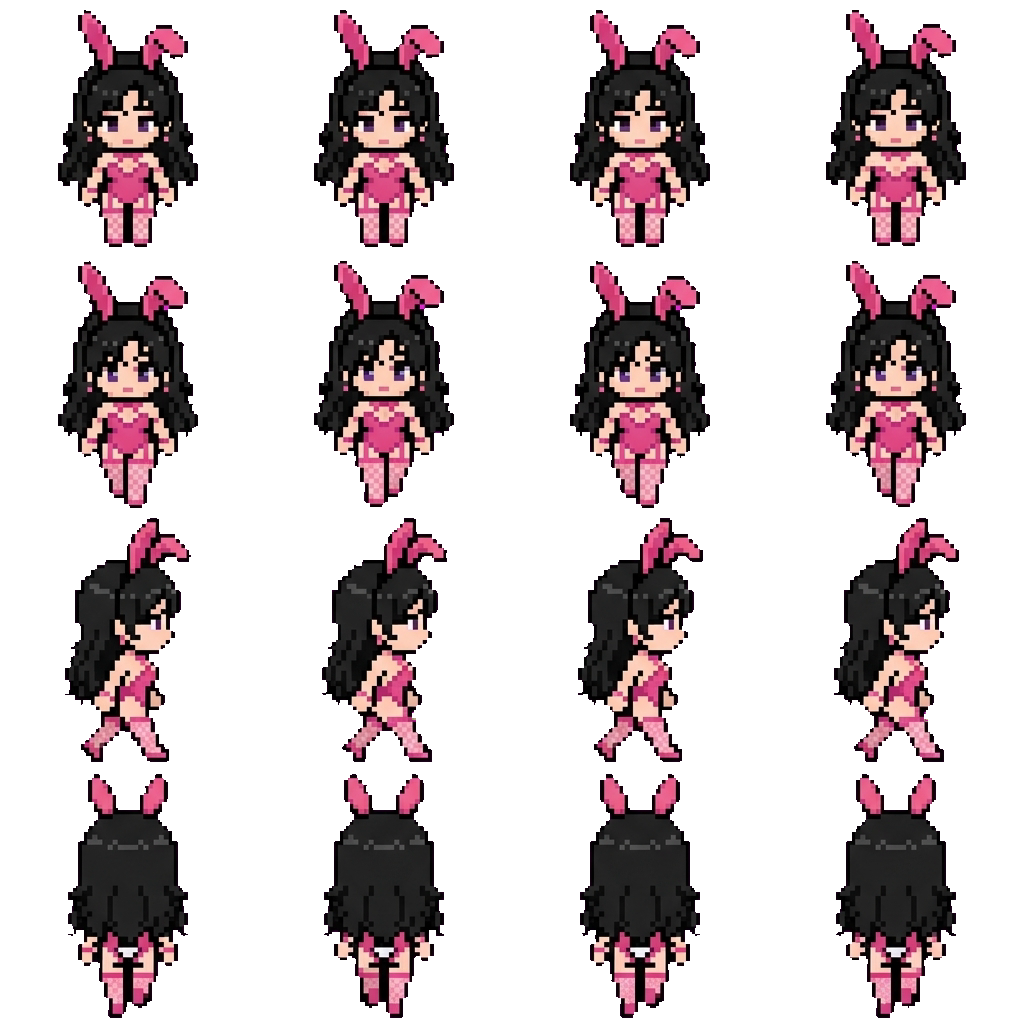 Bunny Slut movement sprite