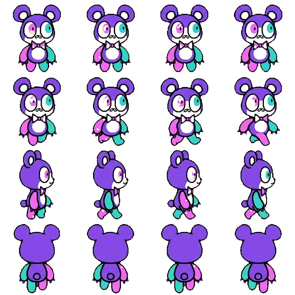 Bearzel movement sprite