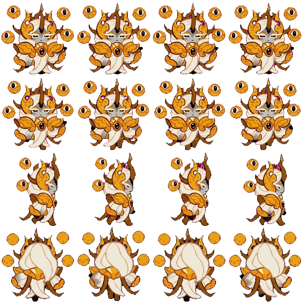 Longan Dragon Cookie movement sprite
