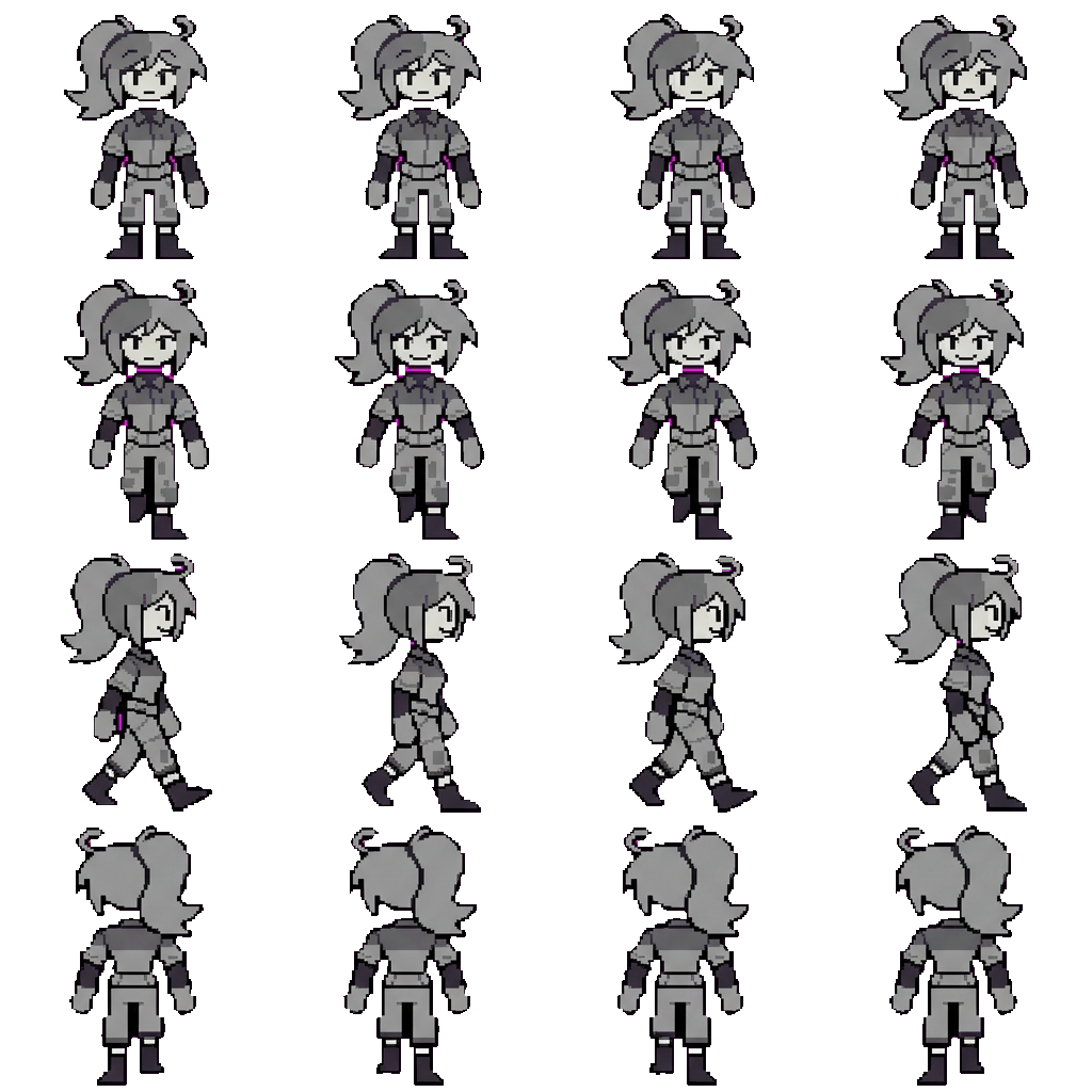 Lana movement sprite