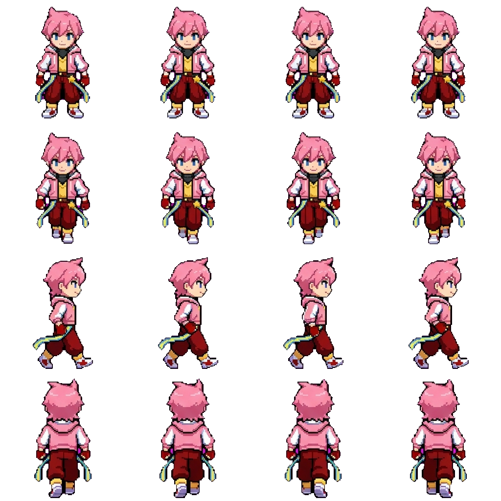Kirby movement sprite