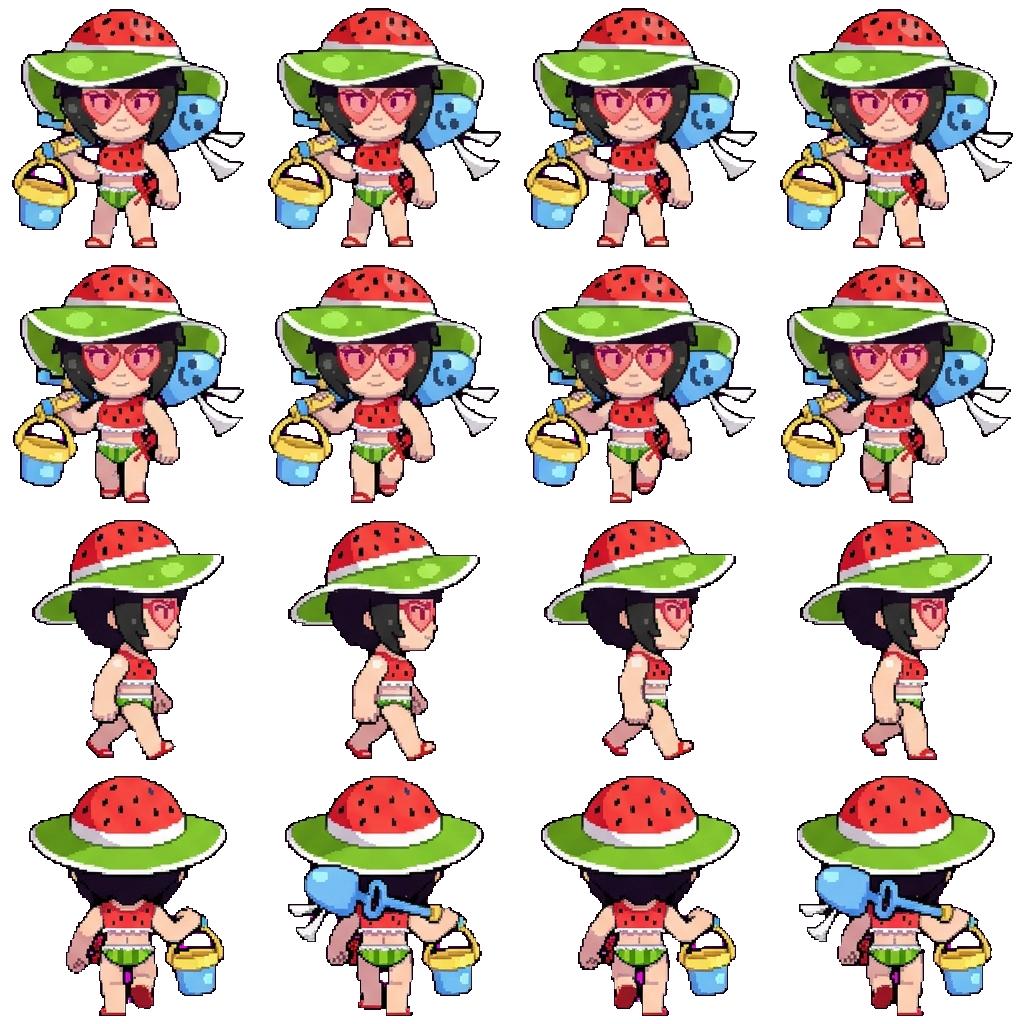 Bibi movement sprite