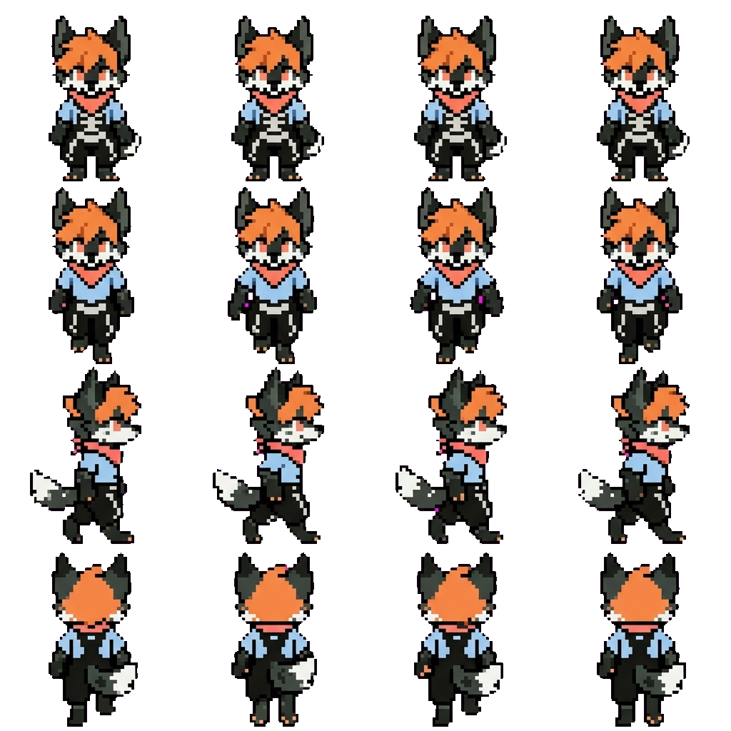 Pumpkin movement sprite