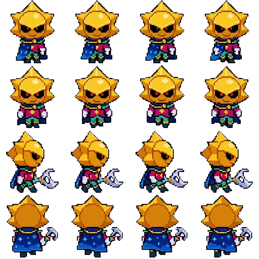 Sirius movement sprite
