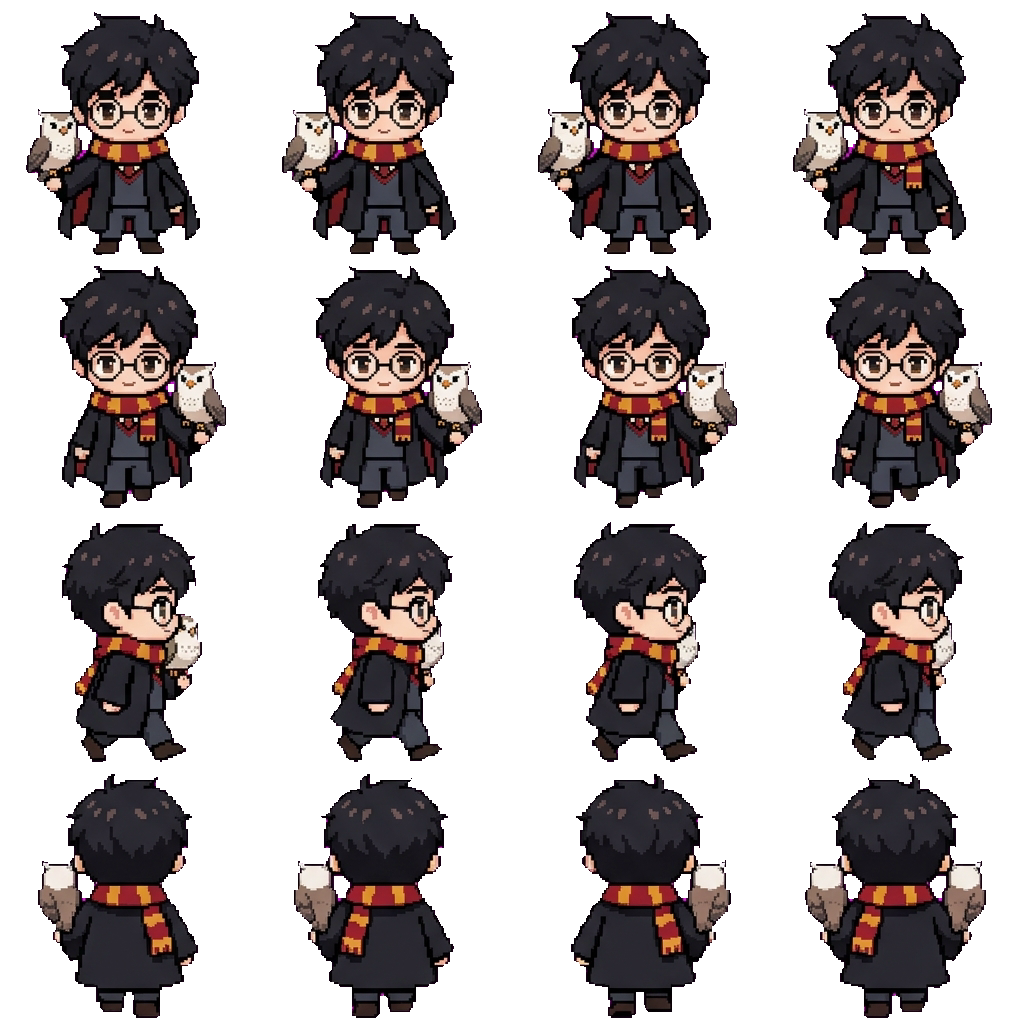 哈利波特 movement sprite