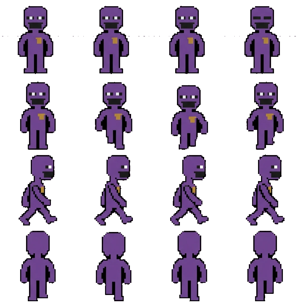 William Afton movement sprite