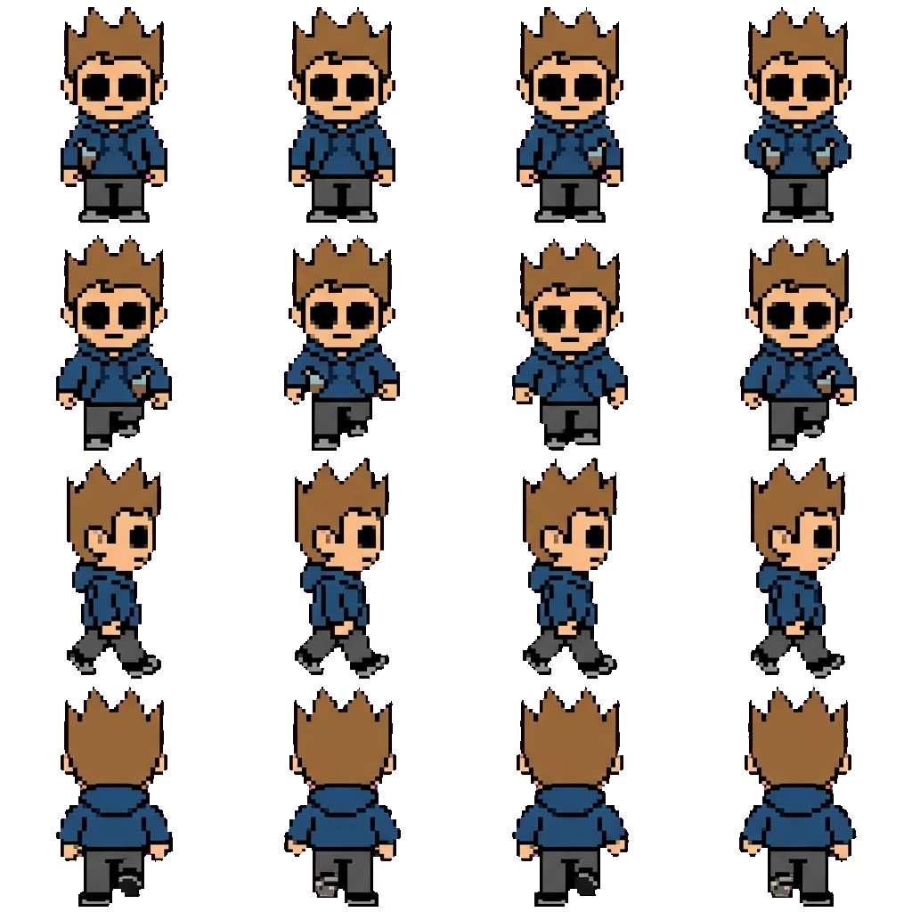 Tom movement sprite