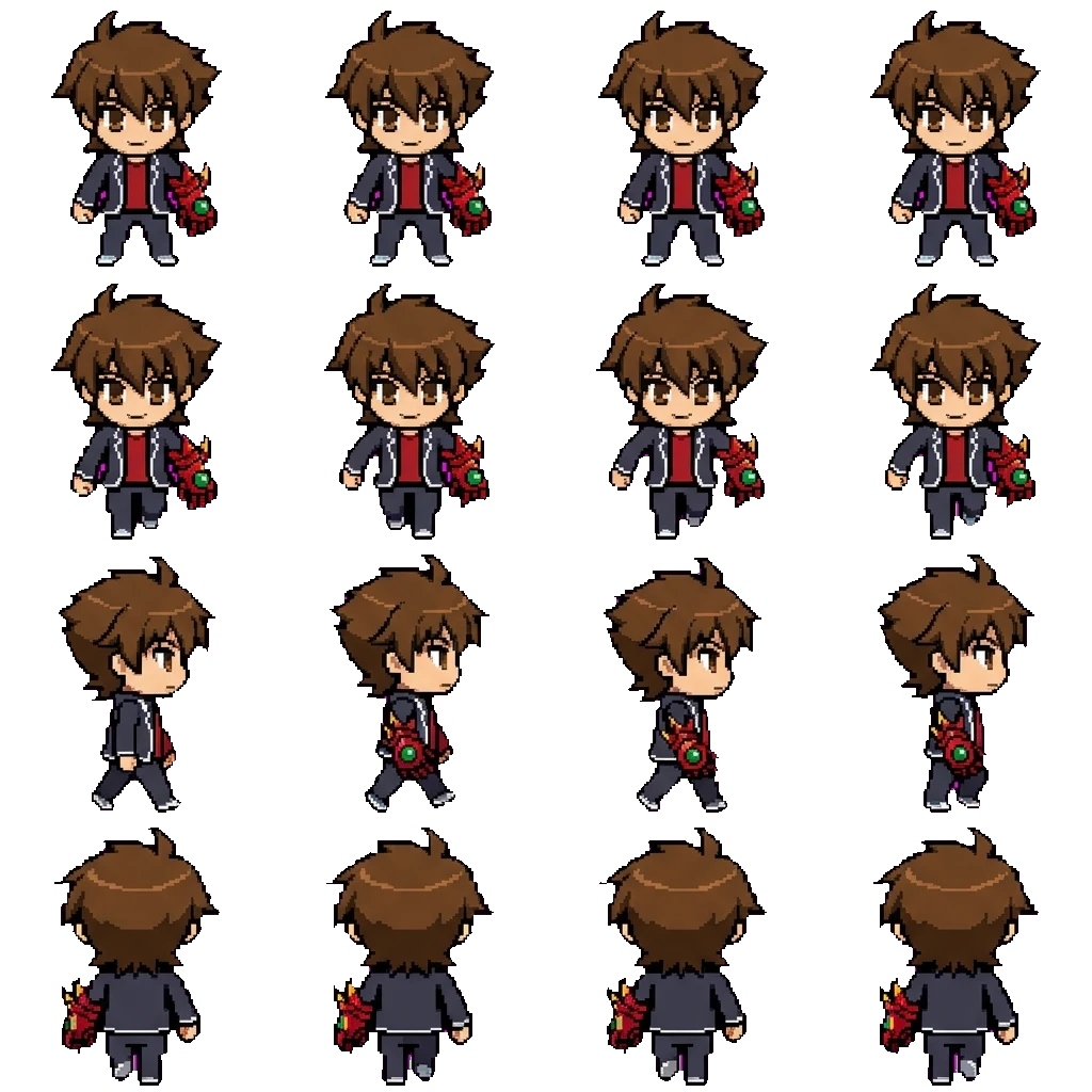 Issei movement sprite