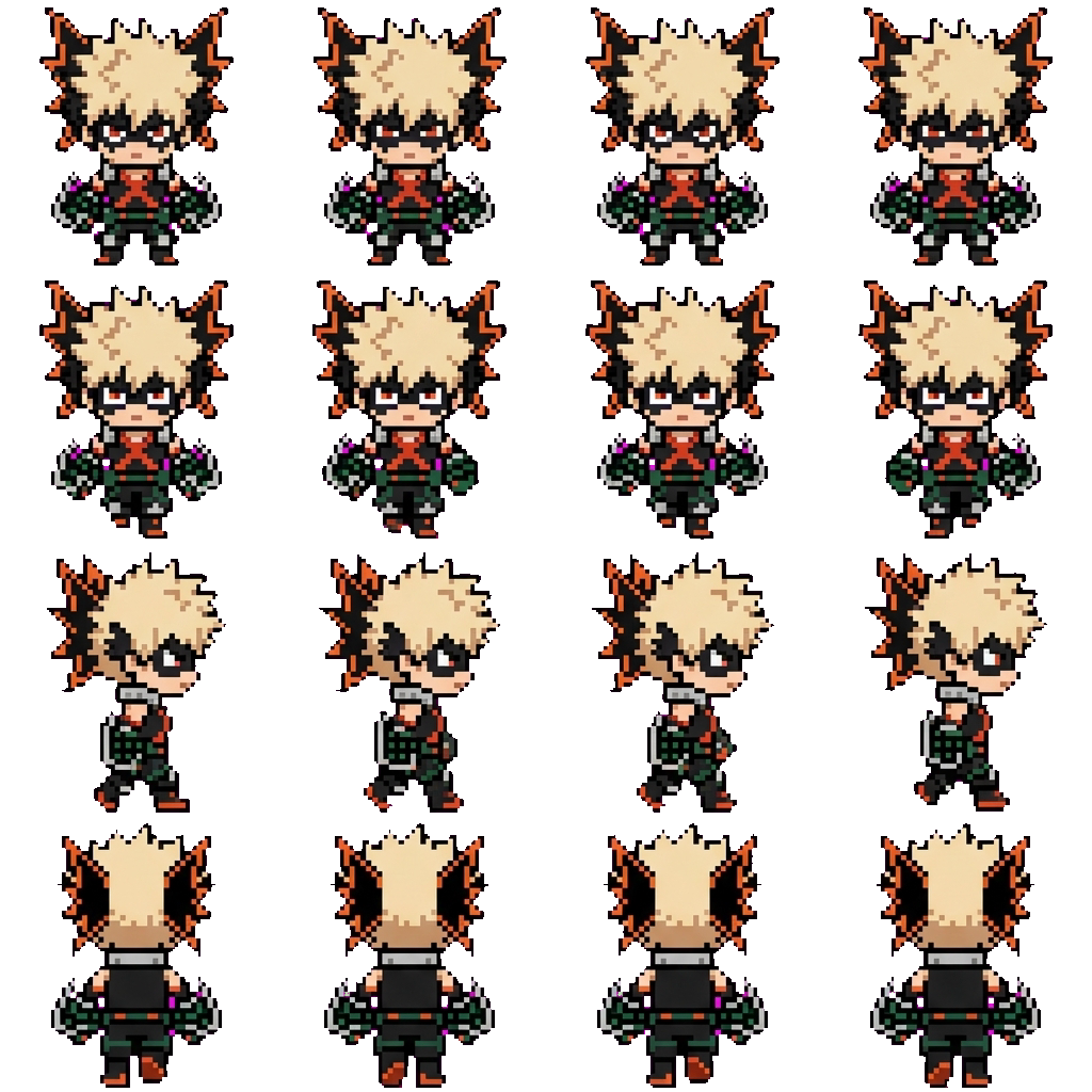Bakugo movement sprite