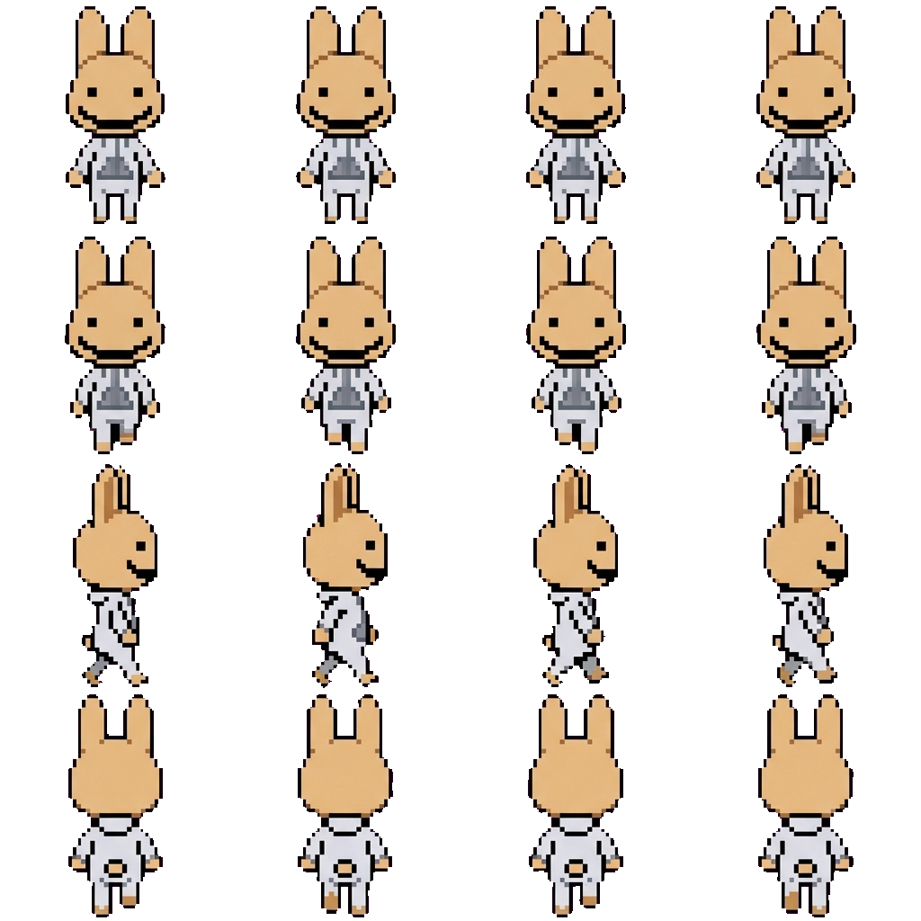 Intern movement sprite