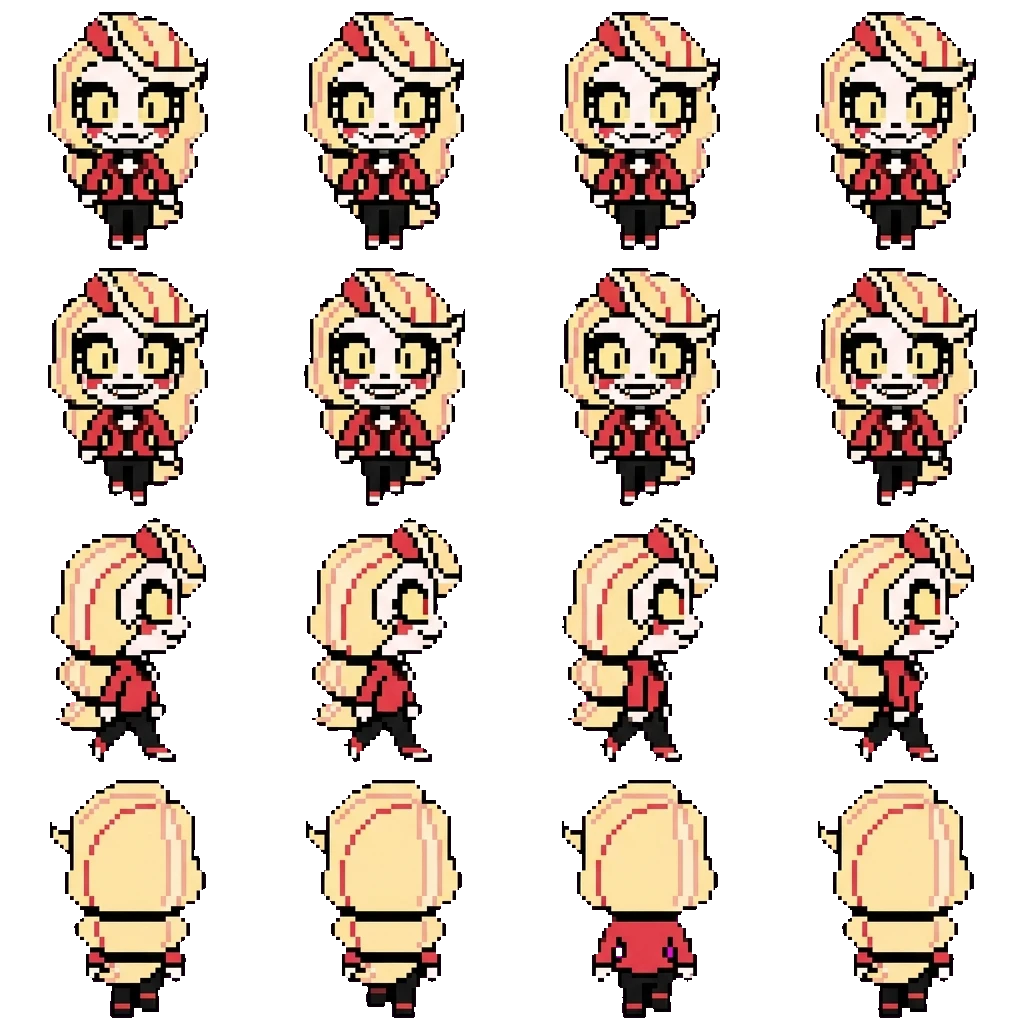 Charlie Morningstar movement sprite