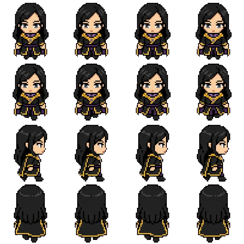 Linh movement sprite