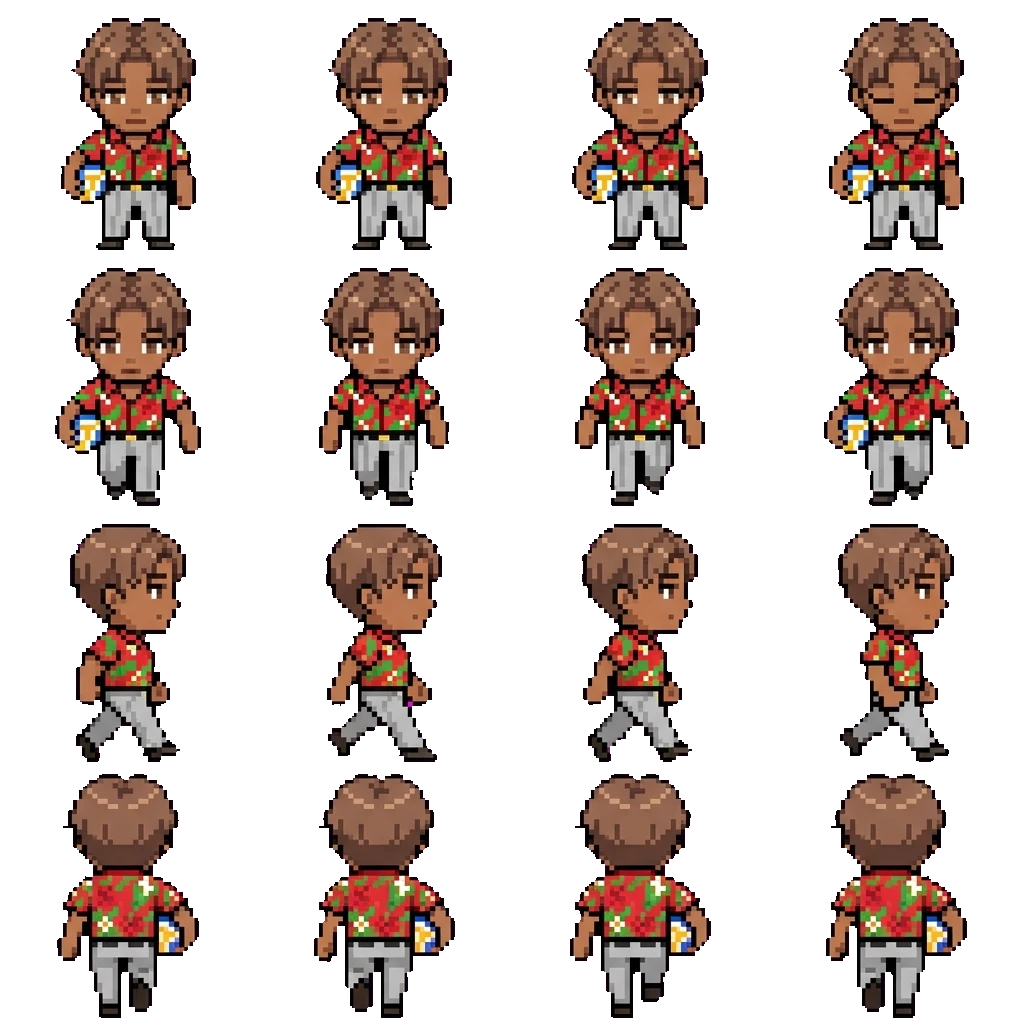 Leon movement sprite