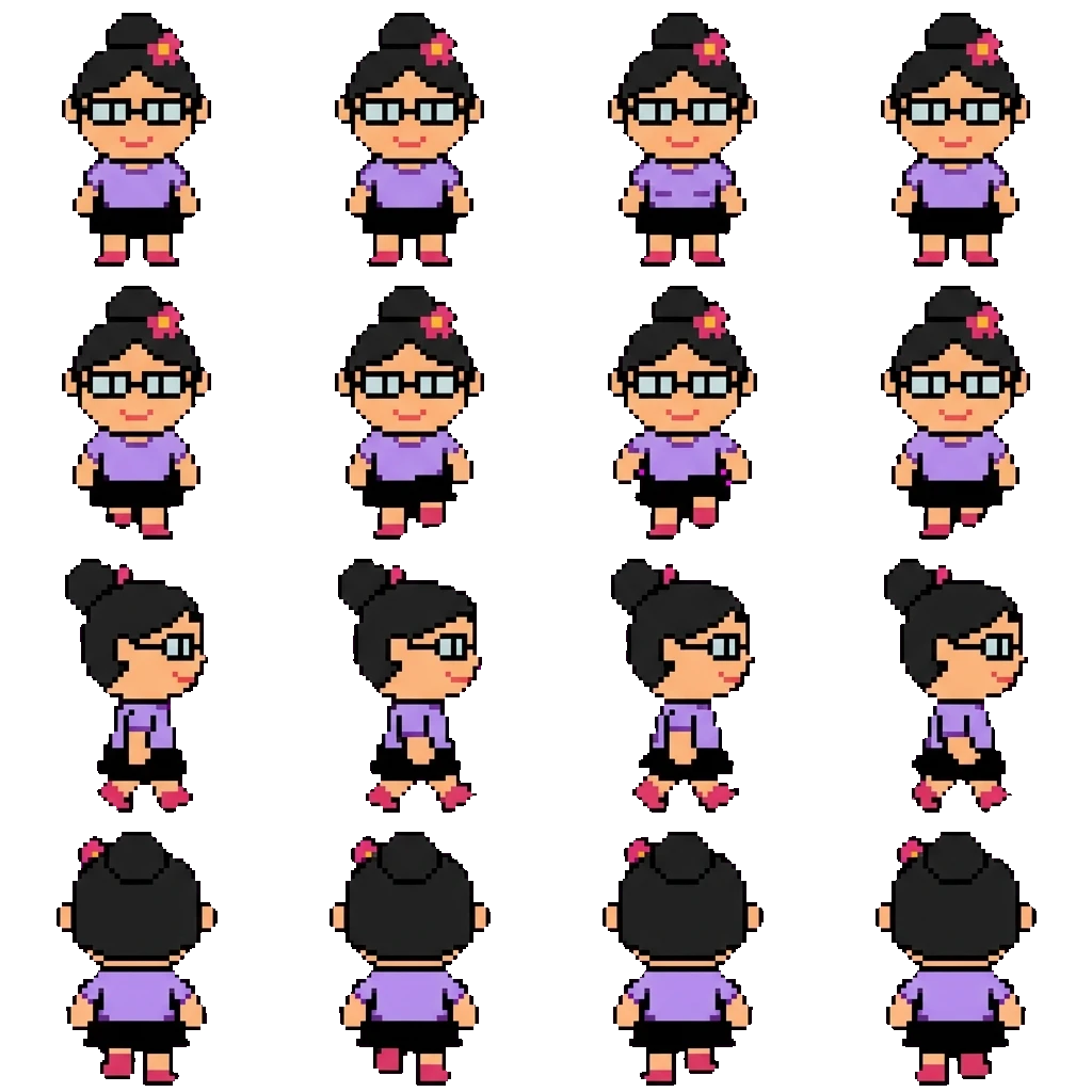 Jo movement sprite