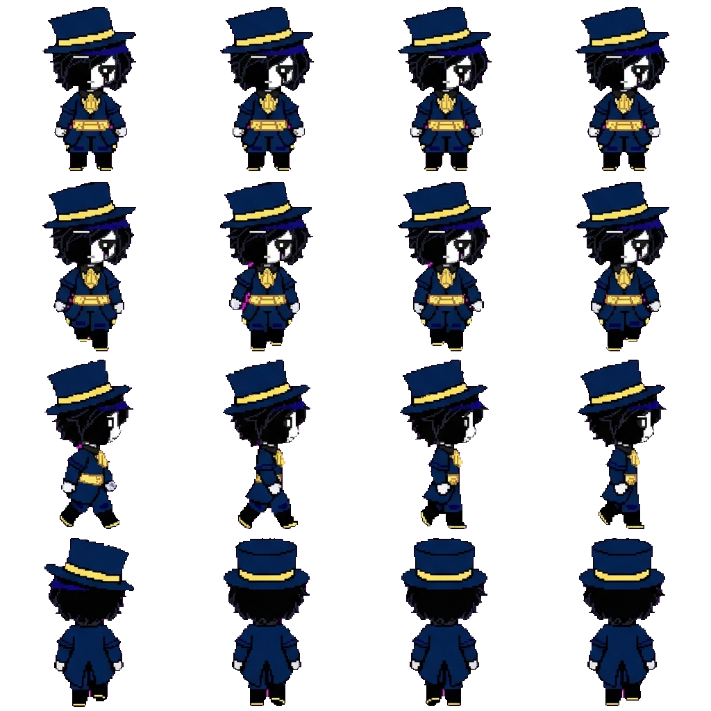 Bilheteiro movement sprite