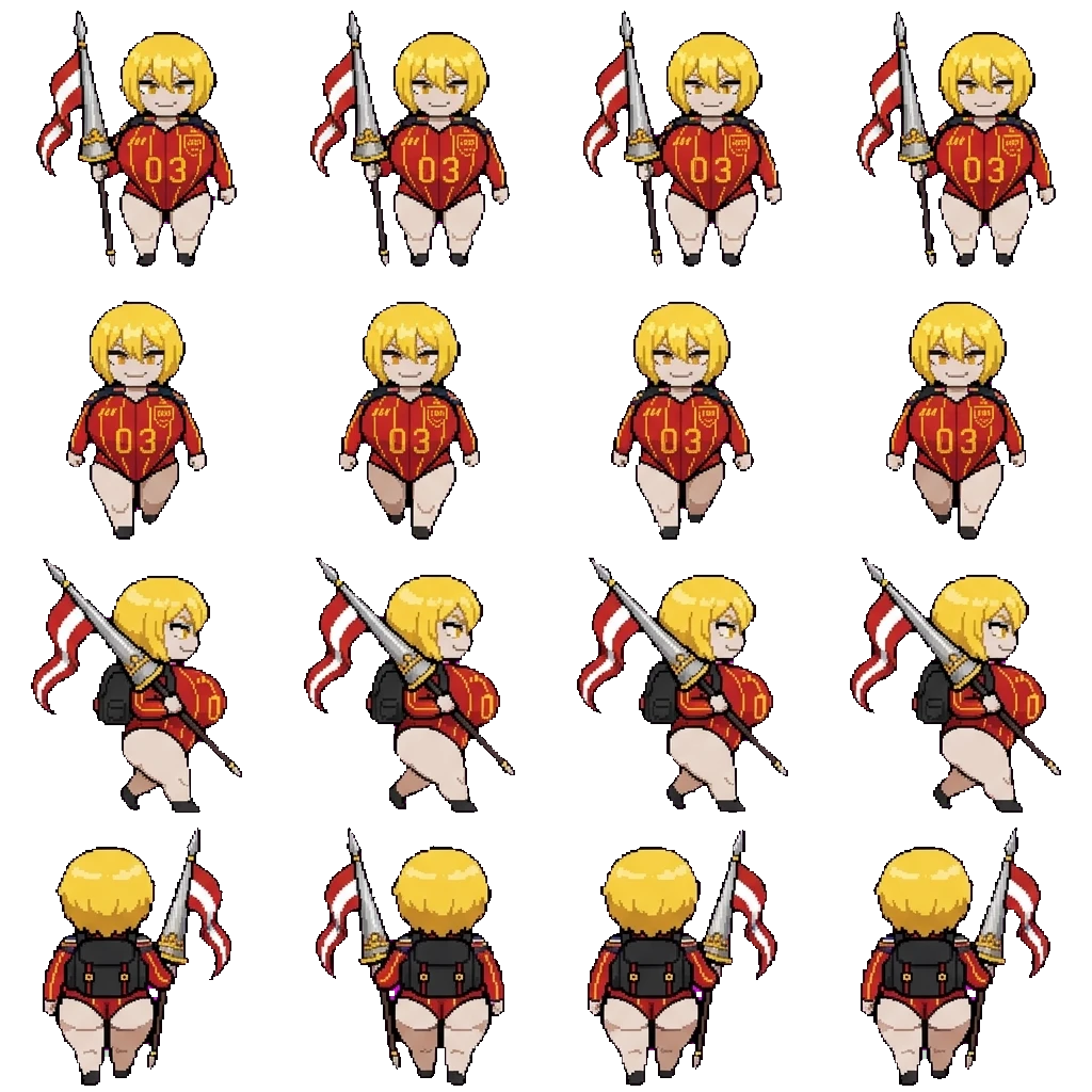 Don quixote movement sprite