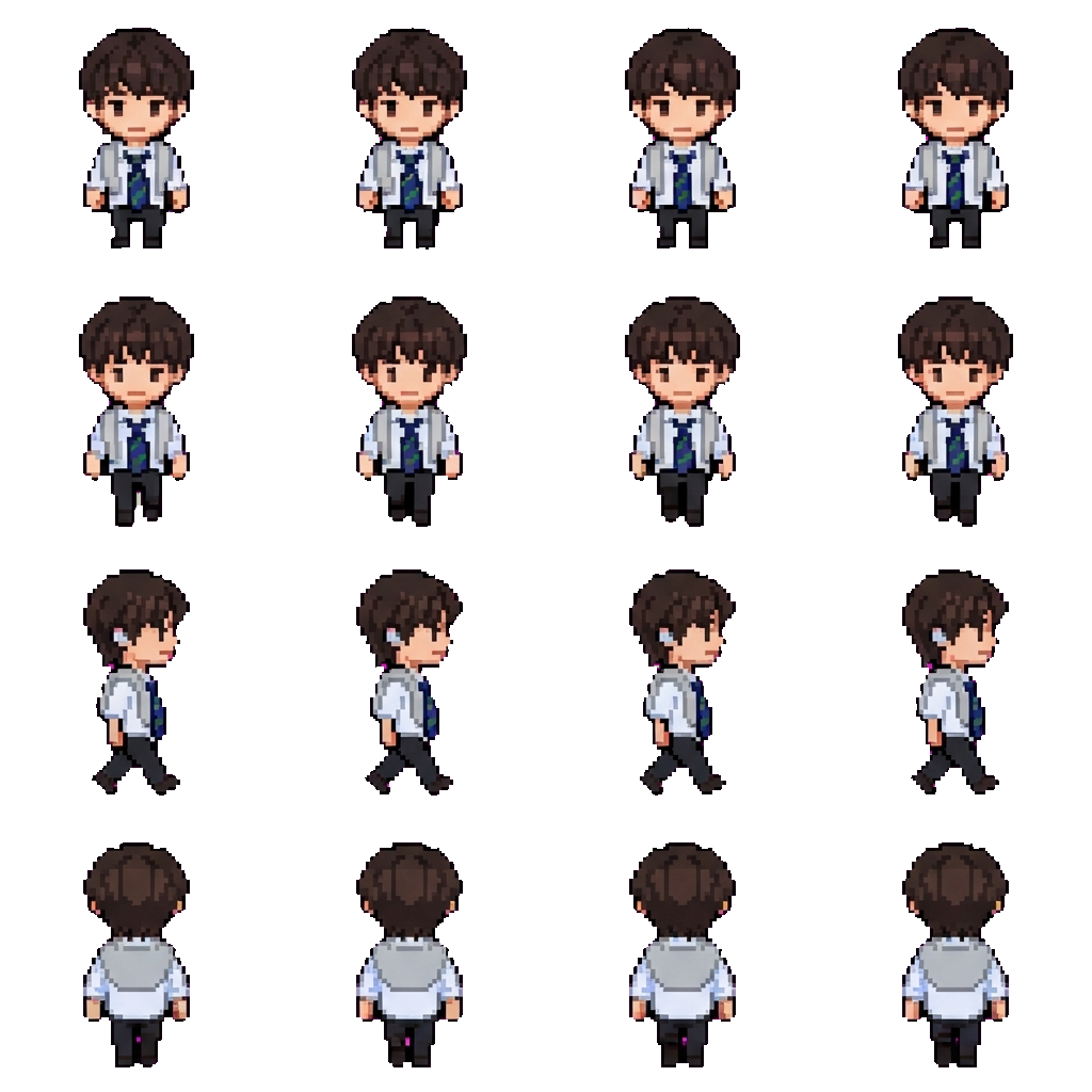 Kyungmin movement sprite