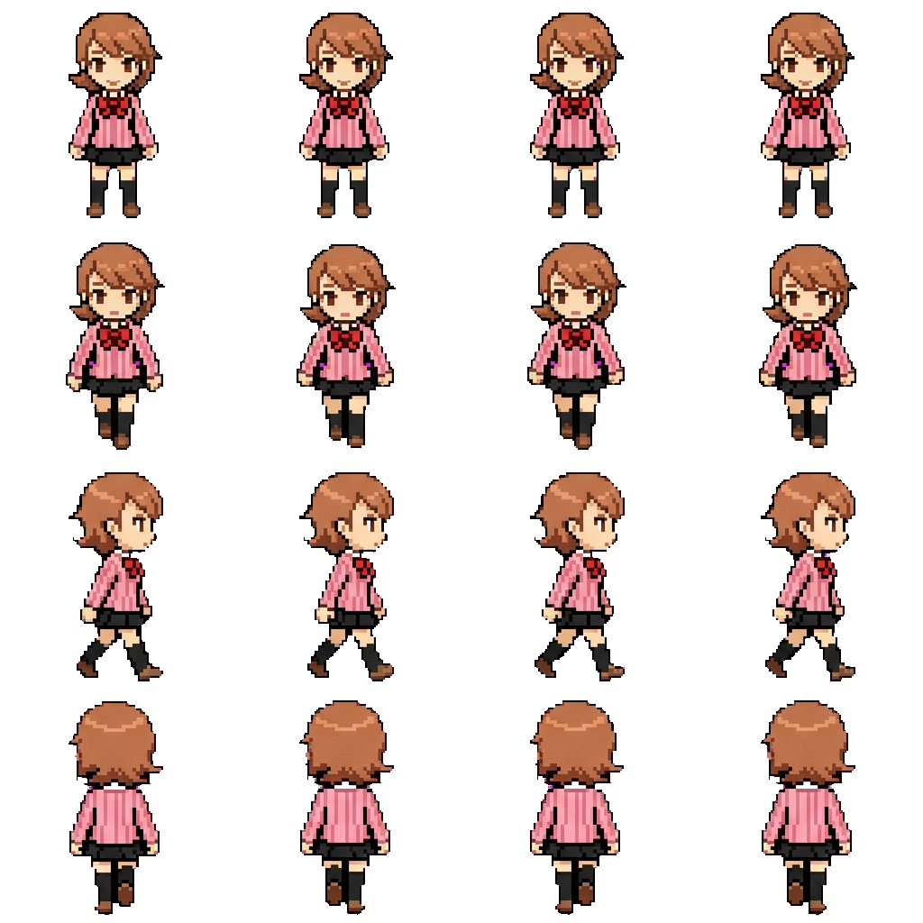 Yukari Takeba movement sprite