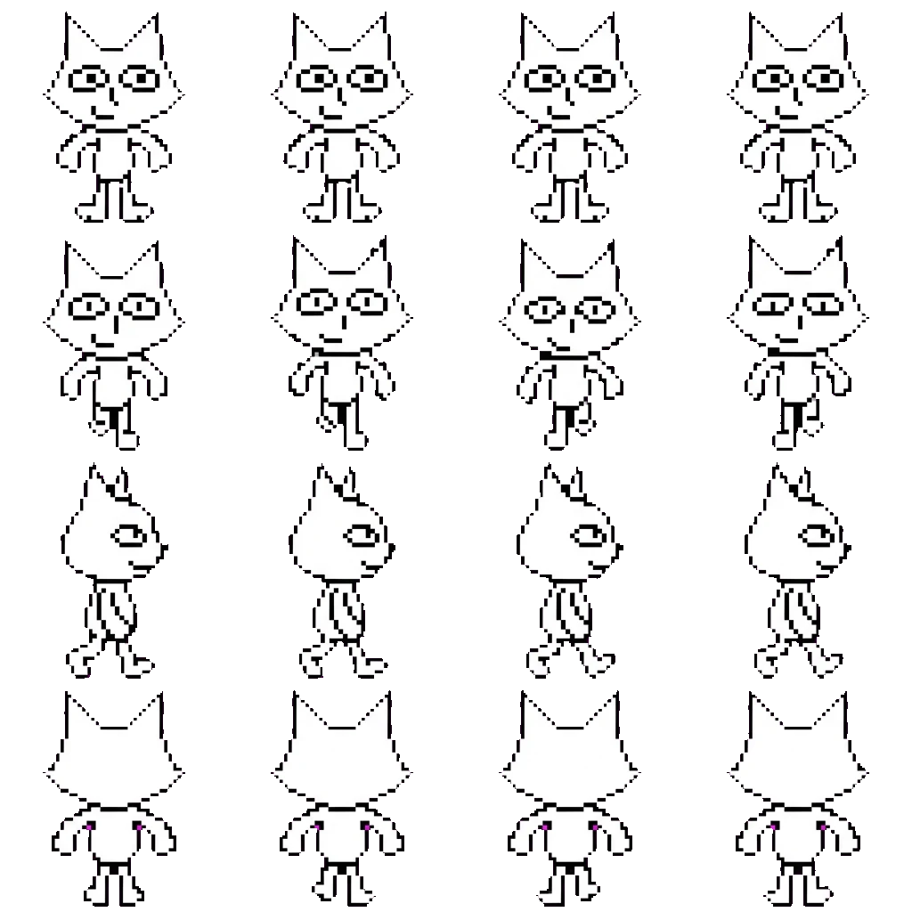 Puso movement sprite