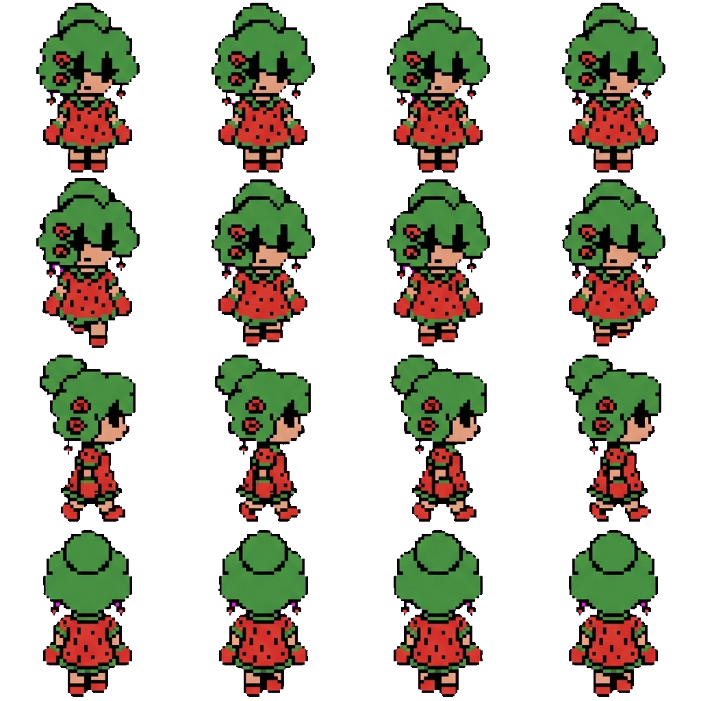Ichigo movement sprite