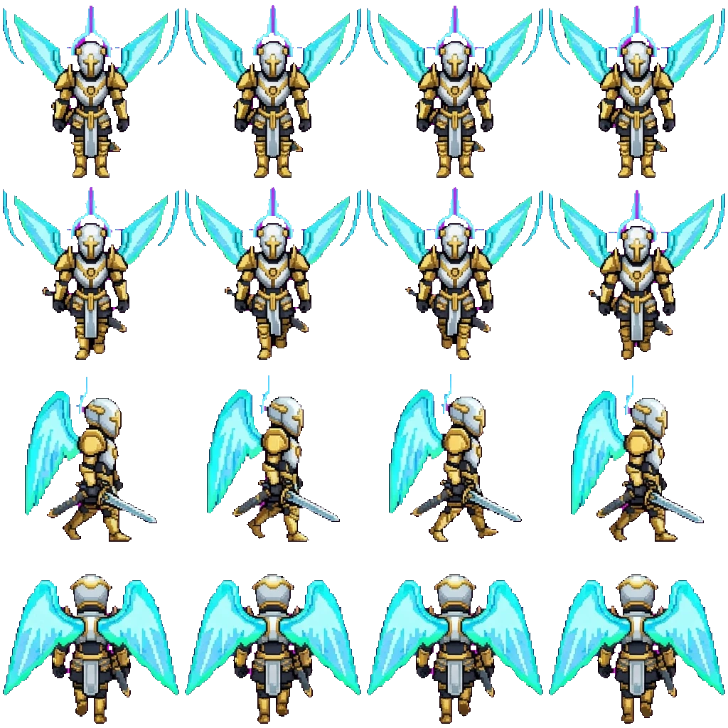 Gabriel movement sprite