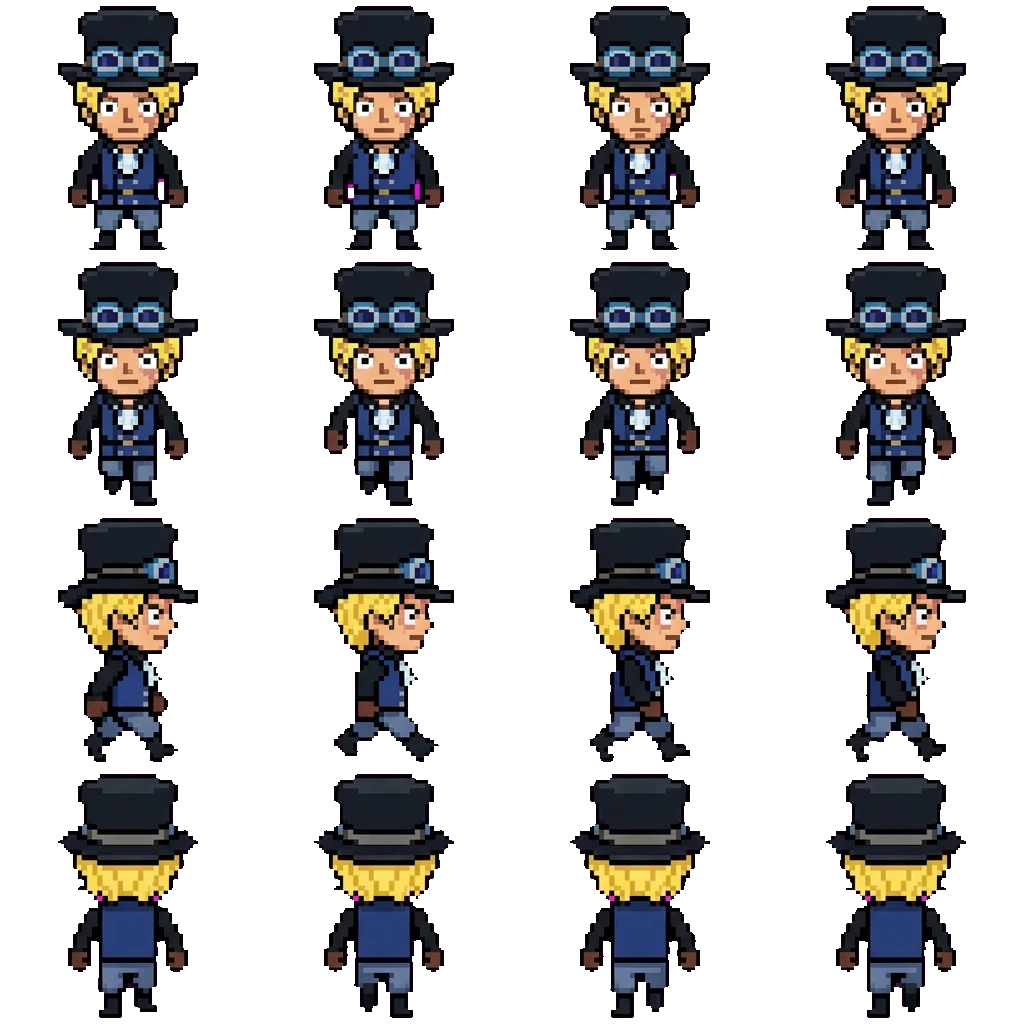 Sabo movement sprite