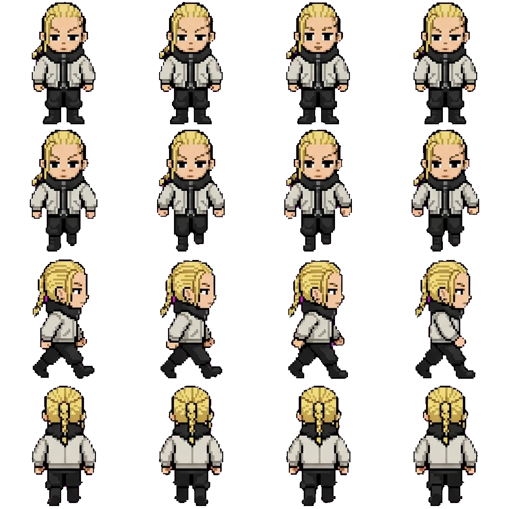 Draken(Ken) movement sprite