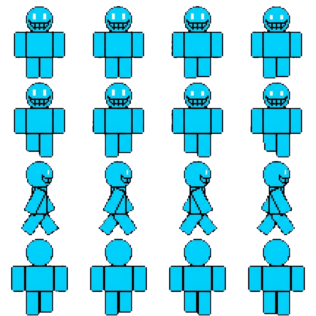 Bluudud movement sprite