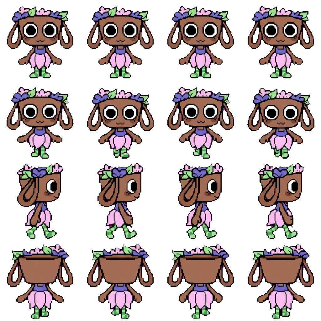 Bassie movement sprite