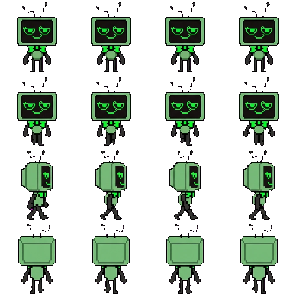 Vee movement sprite