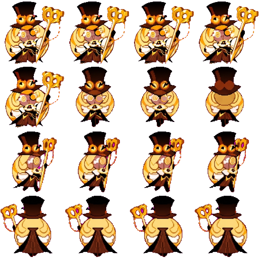 Timekeeper cookie movement sprite