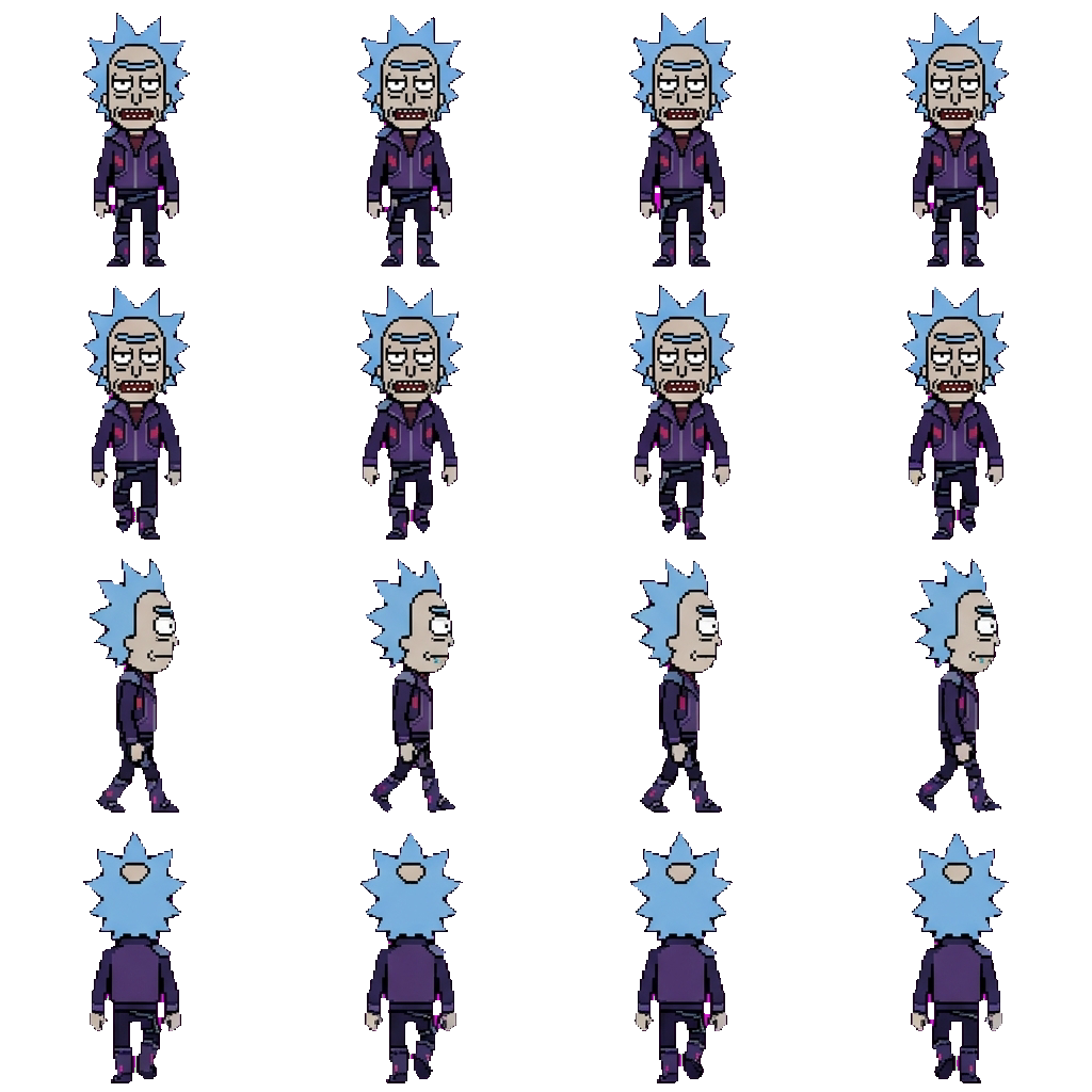 Rick Prime movement sprite