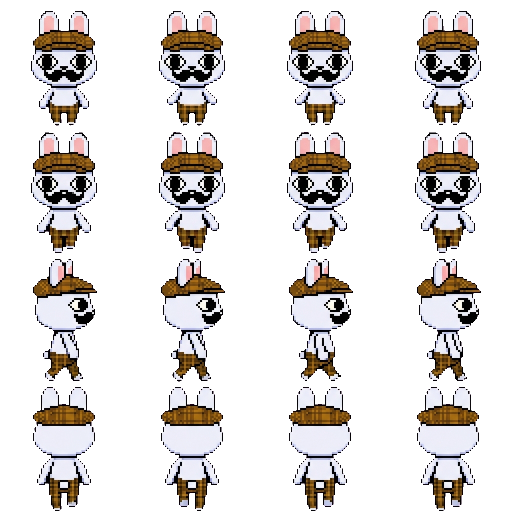 Barney movement sprite