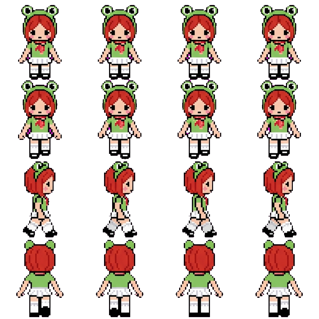 Madeline movement sprite