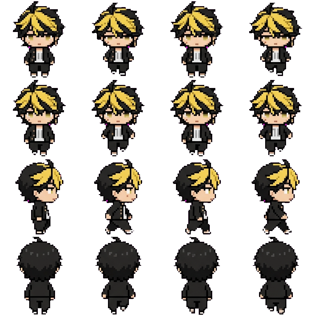 Kazutora movement sprite