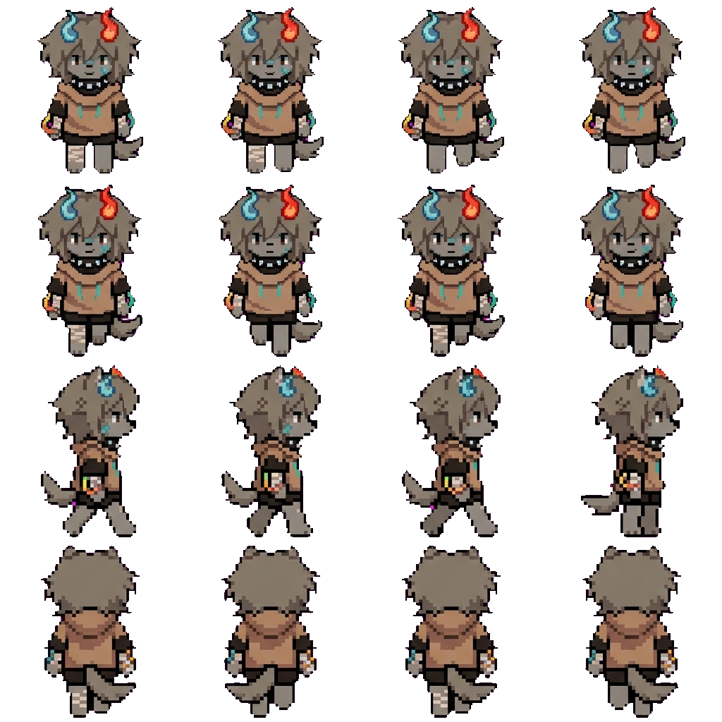 Coil movement sprite