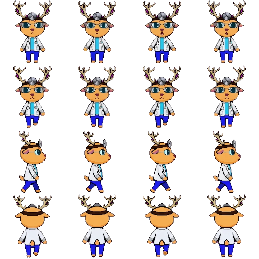 Marky movement sprite
