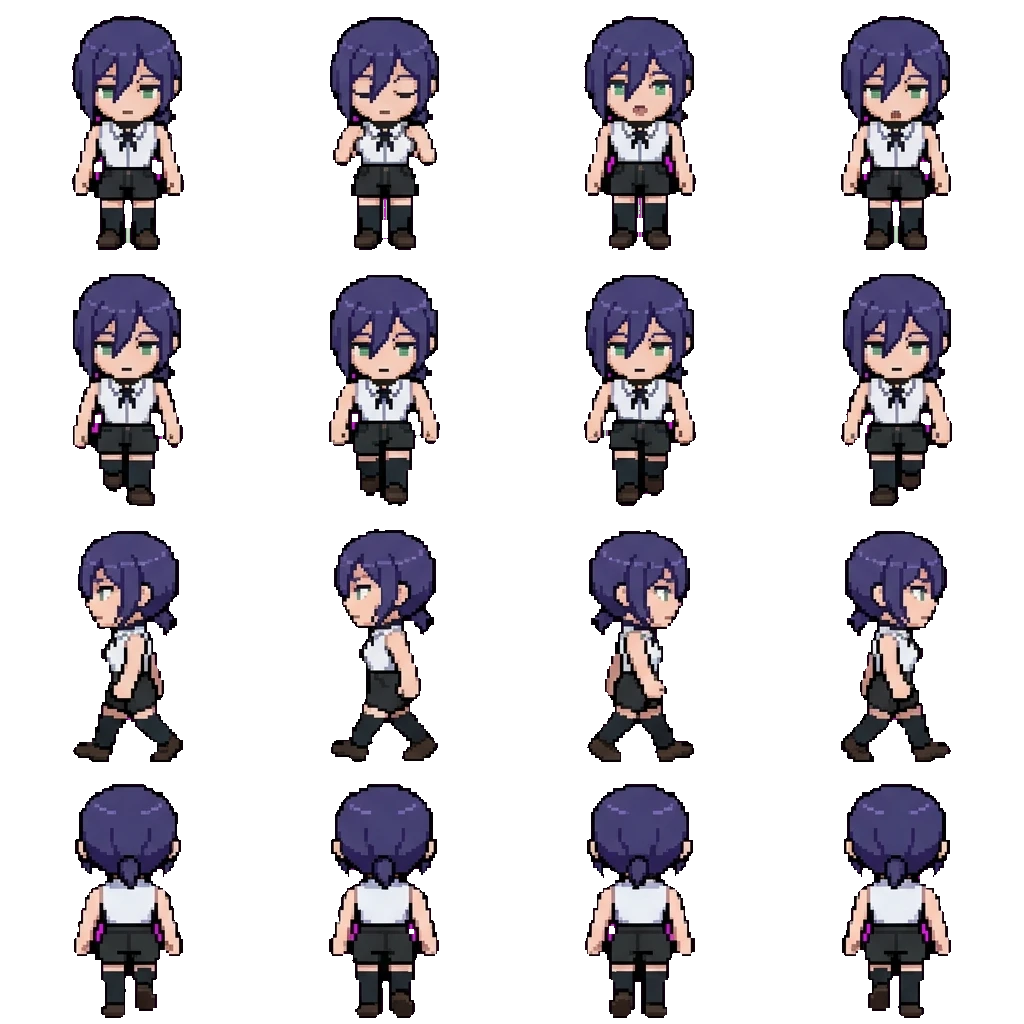 Reze movement sprite