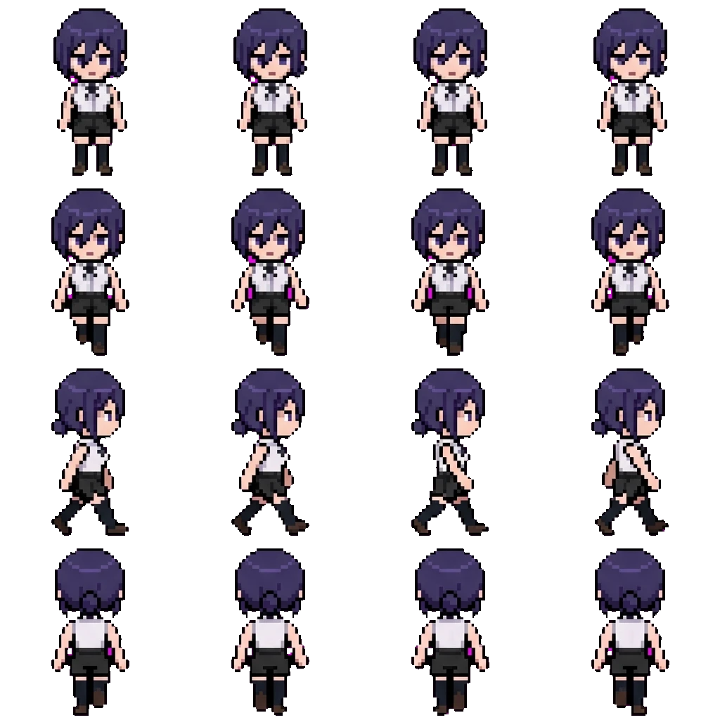 Reze movement sprite
