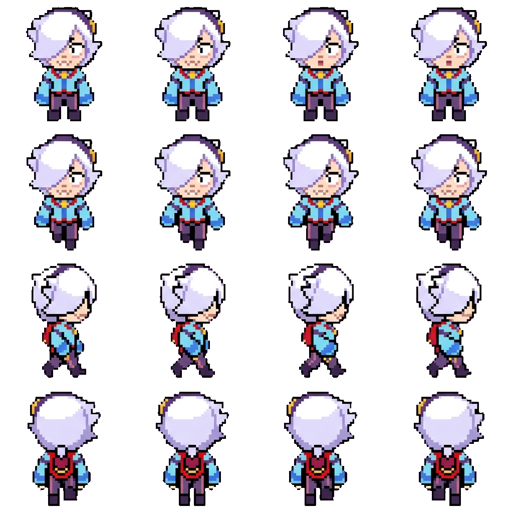 Colette movement sprite