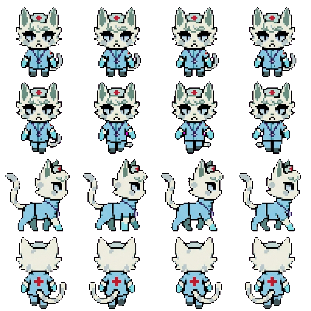 Head Nurse movement sprite
