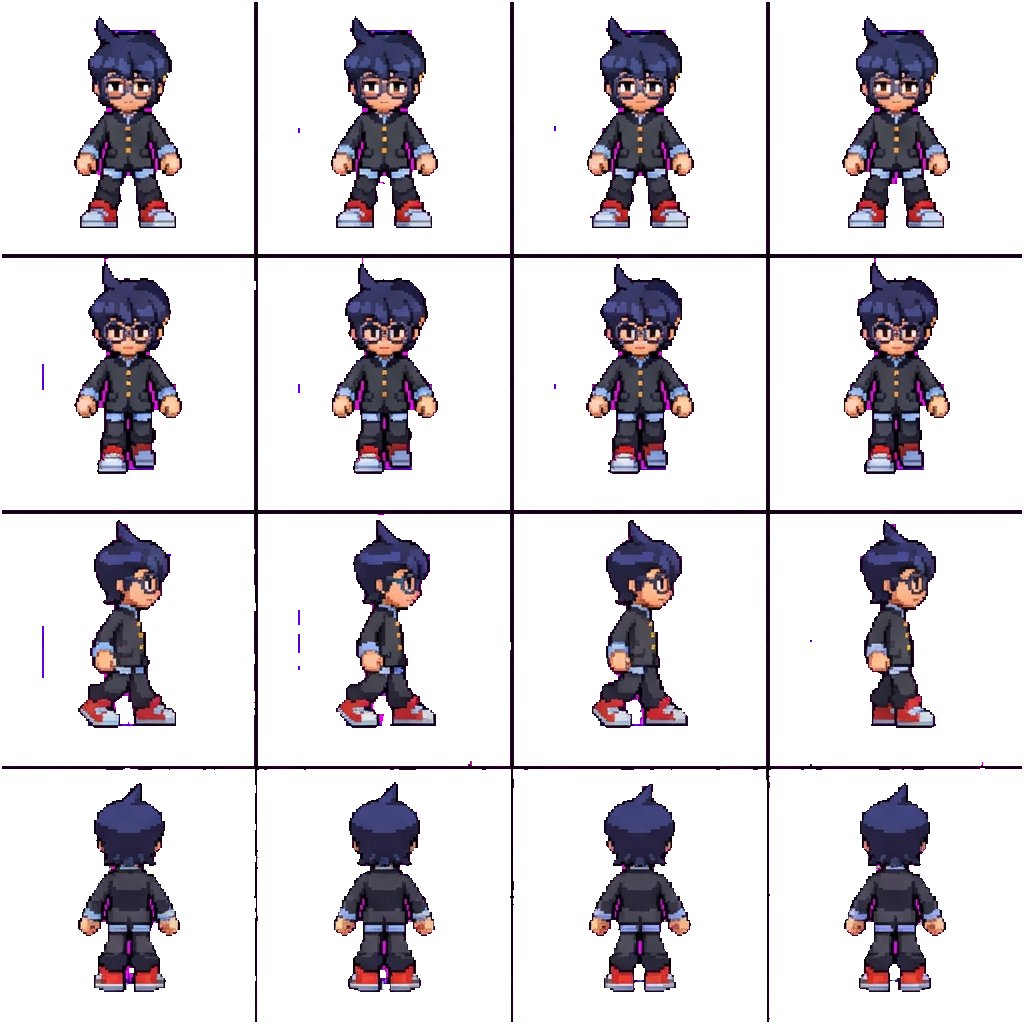 Kaito Tokio movement sprite