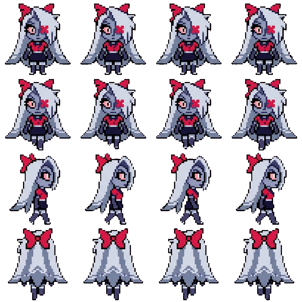 Vaggie movement sprite