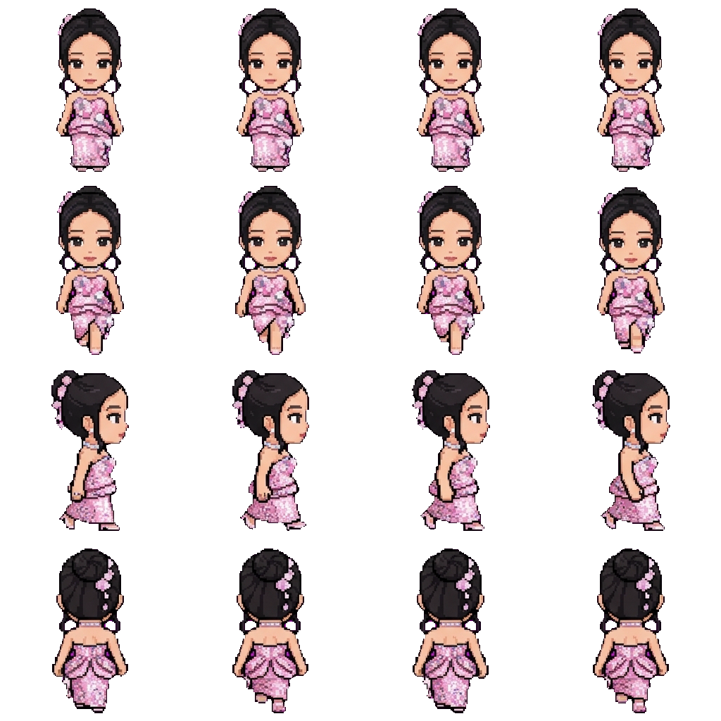 Jisoo movement sprite