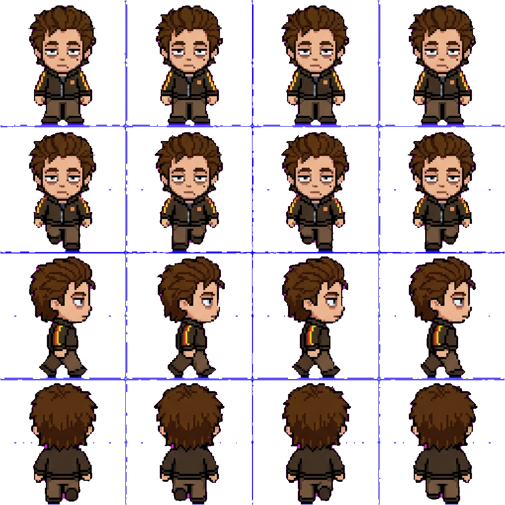 Pilot movement sprite