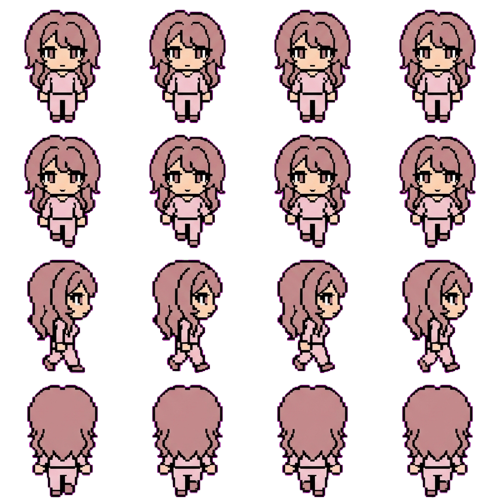 Lilian movement sprite