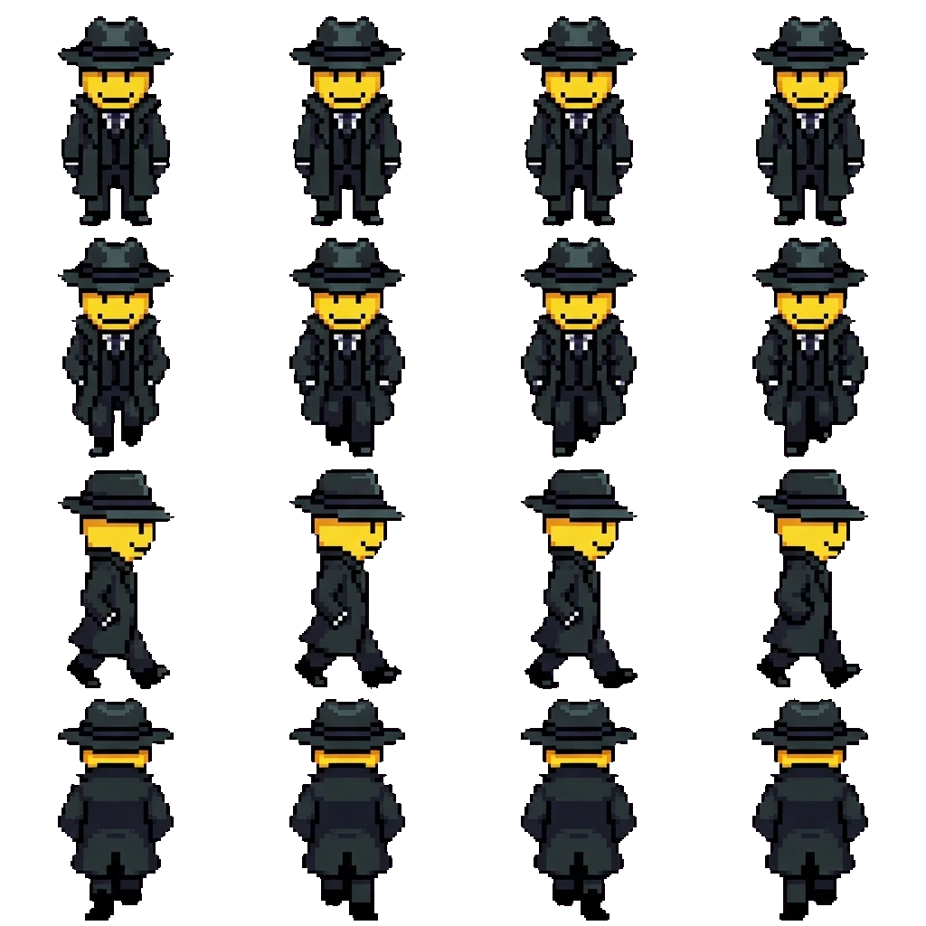 Mafioso movement sprite